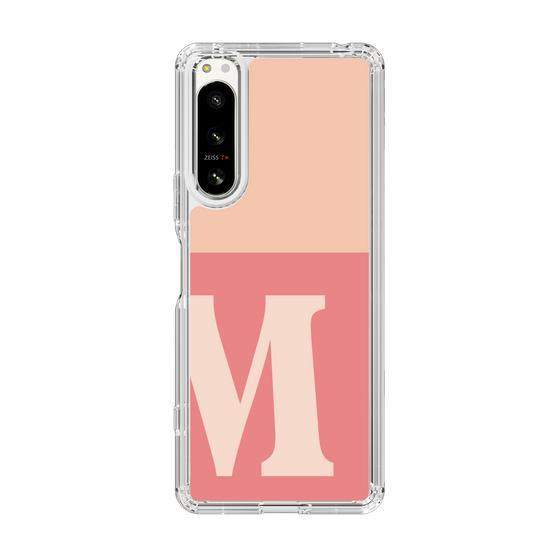 Slim Protection Case［ Original - initial two tone - M pink ］