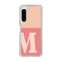 Slim Protection Case［ Original - initial two tone - M pink ］