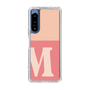 Slim Protection Case［ Original - initial two tone - M pink ］