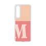 Slim Protection Case［ Original - initial two tone - M pink ］