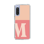 Slim Protection Case［ Original - initial two tone - M pink ］