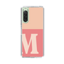 Slim Protection Case［ Original - initial two tone - M pink ］
