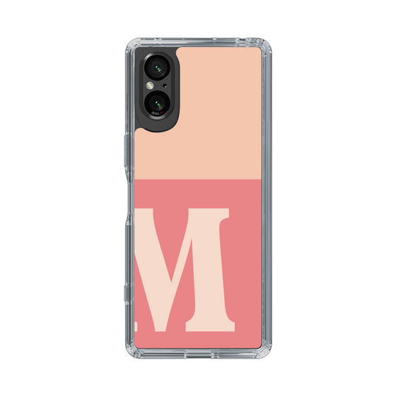 Slim Protection Case［ Original - initial two tone - M pink ］