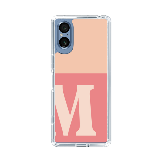 Slim Protection Case［ Original - initial two tone - M pink ］