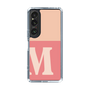 Slim Protection Case［ Original - initial two tone - M pink ］