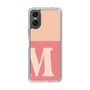 Slim Protection Case［ Original - initial two tone - M pink ］