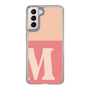 Slim Protection Case［ Original - initial two tone - M pink ］
