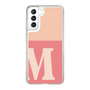Slim Protection Case［ Original - initial two tone - M pink ］