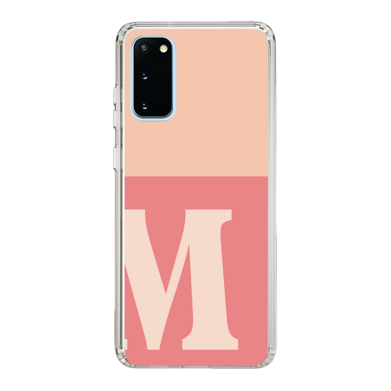 Slim Protection Case［ Original - initial two tone - M pink ］