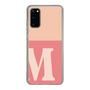 Slim Protection Case［ Original - initial two tone - M pink ］