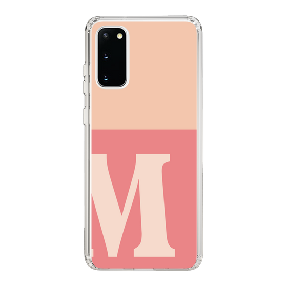 Slim Protection Case［ Original - initial two tone - M pink ］