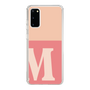 Slim Protection Case［ Original - initial two tone - M pink ］