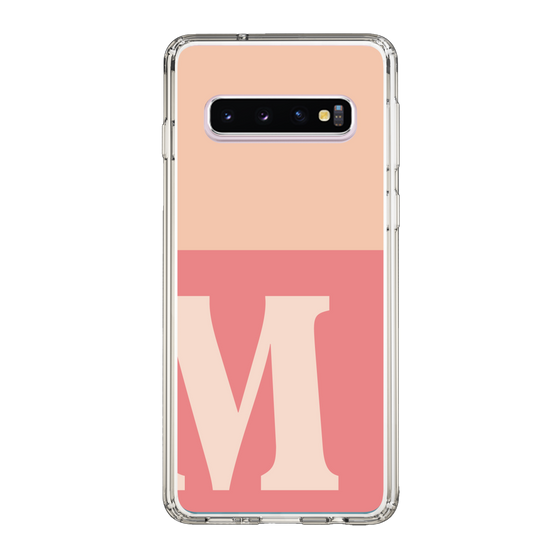 Slim Protection Case［ Original - initial two tone - M pink ］