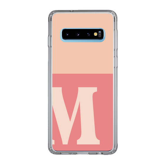 Slim Protection Case［ Original - initial two tone - M pink ］