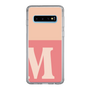 Slim Protection Case［ Original - initial two tone - M pink ］