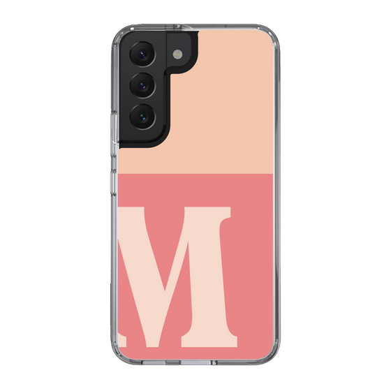 Slim Protection Case［ Original - initial two tone - M pink ］