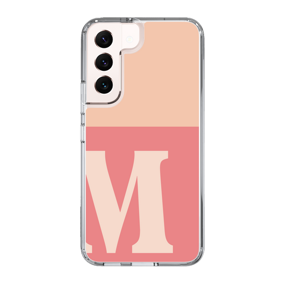 Slim Protection Case［ Original - initial two tone - M pink ］