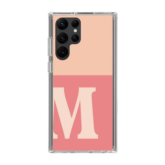 Slim Protection Case［ Original - initial two tone - M pink ］
