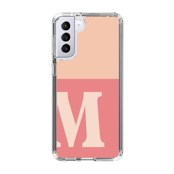 Slim Protection Case［ Original - initial two tone - M pink ］