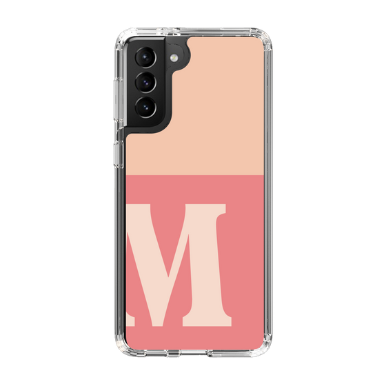 Slim Protection Case［ Original - initial two tone - M pink ］