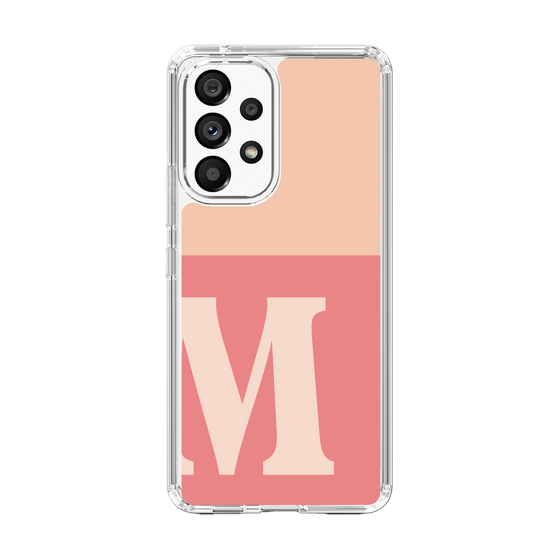 Slim Protection Case［ Original - initial two tone - M pink ］