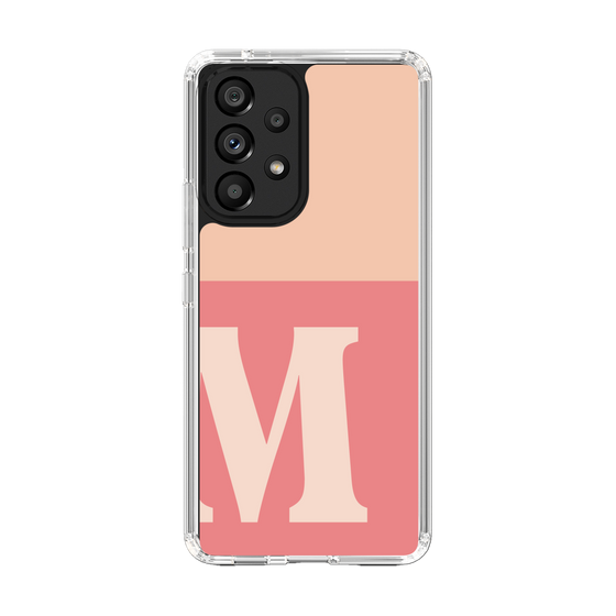 Slim Protection Case［ Original - initial two tone - M pink ］