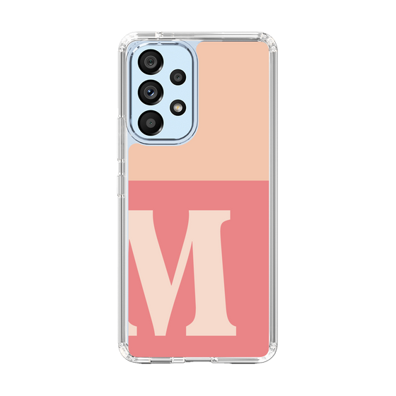 Slim Protection Case［ Original - initial two tone - M pink ］