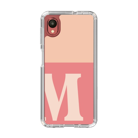 Slim Protection Case［ Original - initial two tone - M pink ］