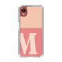 Slim Protection Case［ Original - initial two tone - M pink ］