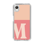 Slim Protection Case［ Original - initial two tone - M pink ］