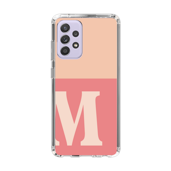 Slim Protection Case［ Original - initial two tone - M pink ］