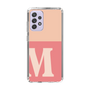 Slim Protection Case［ Original - initial two tone - M pink ］
