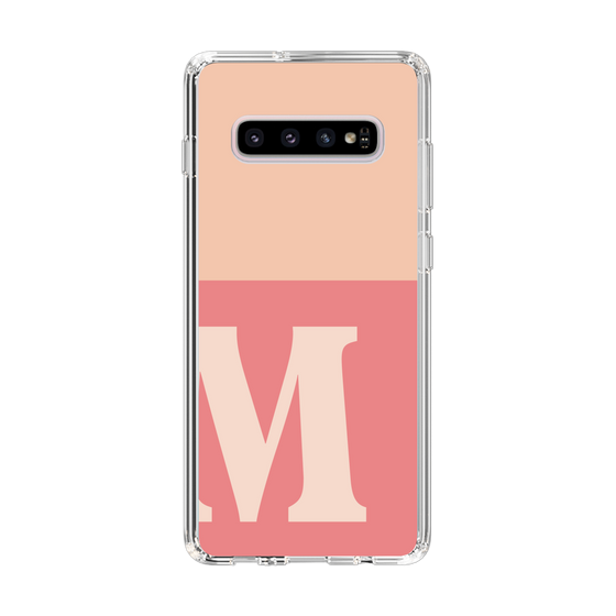 Slim Protection Case［ Original - initial two tone - M pink ］