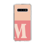 Slim Protection Case［ Original - initial two tone - M pink ］