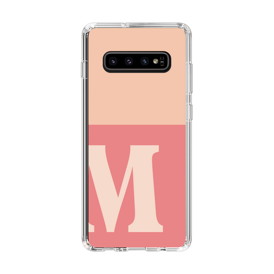 Slim Protection Case［ Original - initial two tone - M pink ］