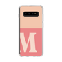 Slim Protection Case［ Original - initial two tone - M pink ］