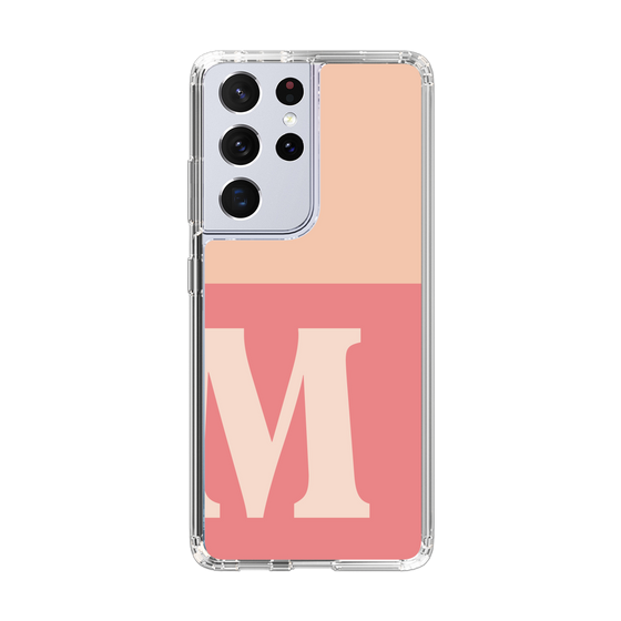 Slim Protection Case［ Original - initial two tone - M pink ］