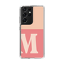 Slim Protection Case［ Original - initial two tone - M pink ］