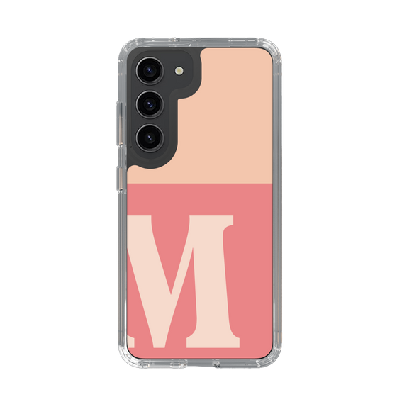 Slim Protection Case［ Original - initial two tone - M pink ］