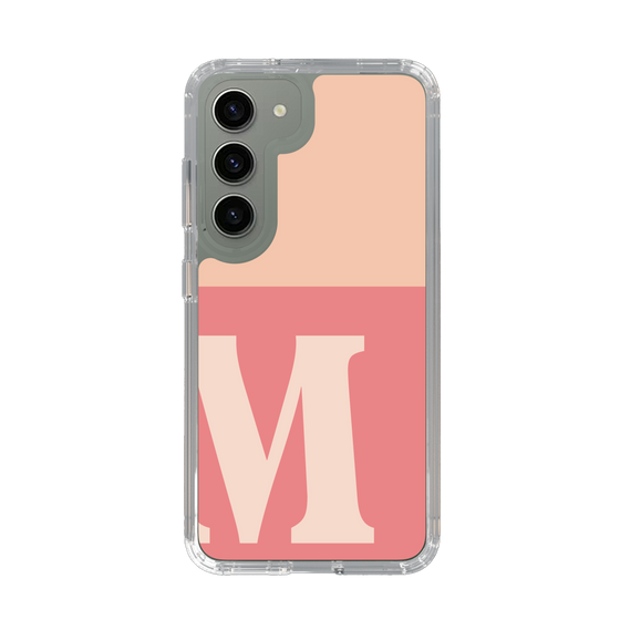 Slim Protection Case［ Original - initial two tone - M pink ］
