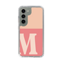 Slim Protection Case［ Original - initial two tone - M pink ］