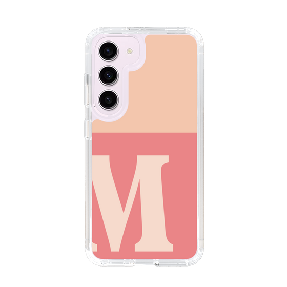 Slim Protection Case［ Original - initial two tone - M pink ］