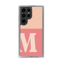 Slim Protection Case［ Original - initial two tone - M pink ］