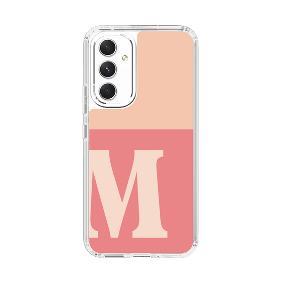 Slim Protection Case［ Original - initial two tone - M pink ］