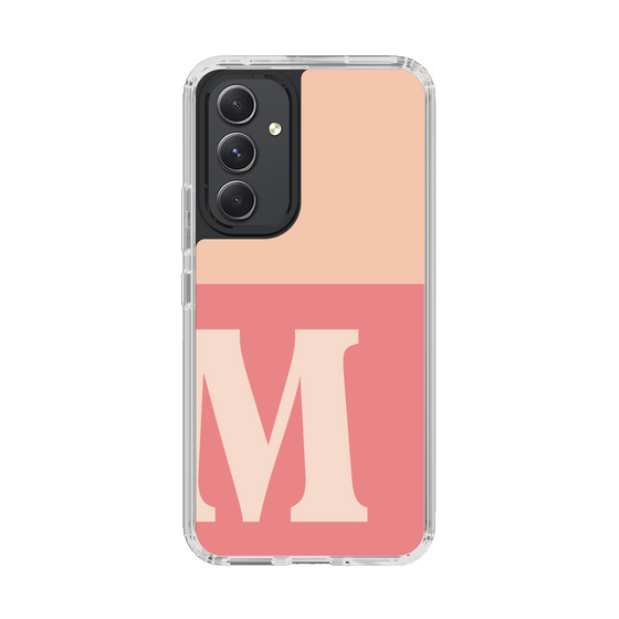 Slim Protection Case［ Original - initial two tone - M pink ］
