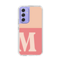 Slim Protection Case［ Original - initial two tone - M pink ］