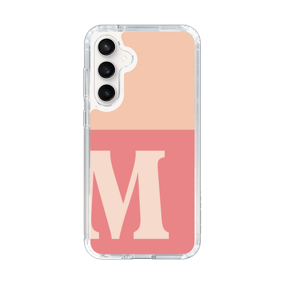 Slim Protection Case［ Original - initial two tone - M pink ］