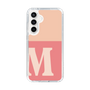 Slim Protection Case［ Original - initial two tone - M pink ］