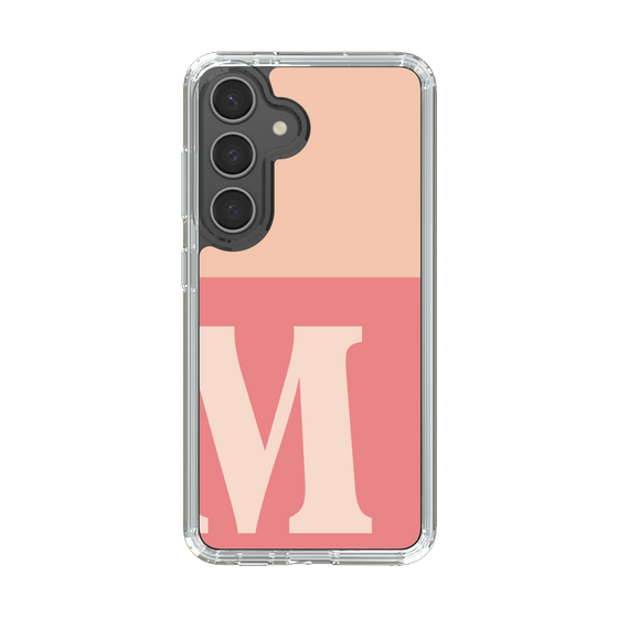 Slim Protection Case［ Original - initial two tone - M pink ］