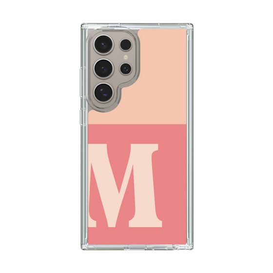 Slim Protection Case［ Original - initial two tone - M pink ］